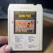 Born Free 8 Track Tape