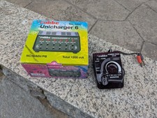 ROBBE UNICHARGER 6 + POWER PEAK 300 MOD.8500 + 8396 CARICABATTERIE RC MODELLISMO