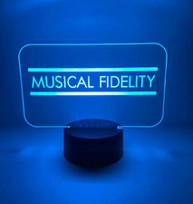 MUSICAL FIDELITY Ledlight Logo Lampada Hifi Amplificatore CD  No Rotel Technics 