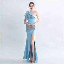 Vestito Abito Elegante Lungo