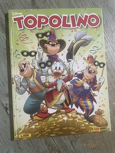 Topolino 3509 cover - 3509, carnevale