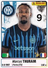 Panini, Calciatori 2025-2026: figurina 239 Marcus Thuram (Inter)