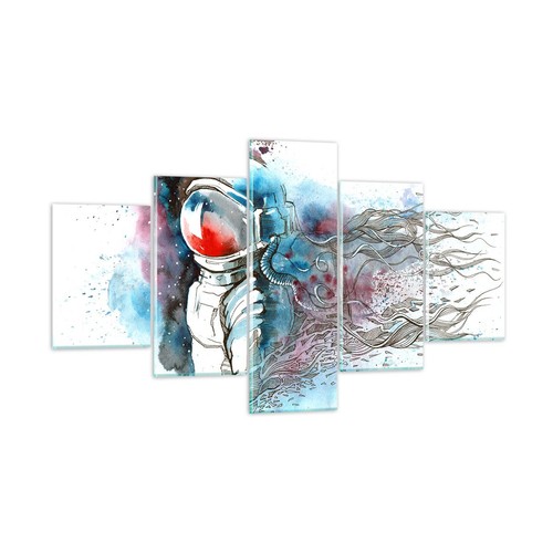 Quadro vetro 125x70cm - quadro, su