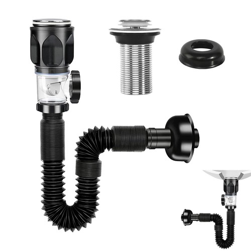 Kit scarico lavandino bagno - scarico,