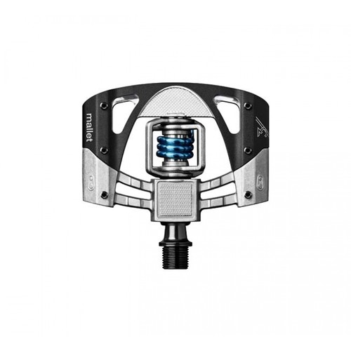 Pedali mtb mallet nero blu - pedali,
