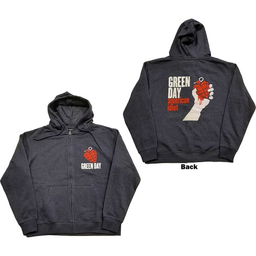 Felpa con cappuccio zip - con, e