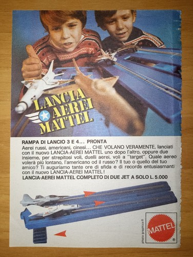 Lancia aerei mattel jet - lancia,
