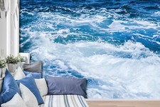 Carta da parati 3D oceano onde