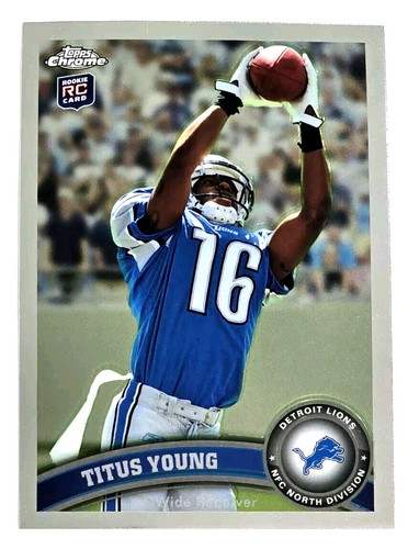 2011 topps chrome - titus, young