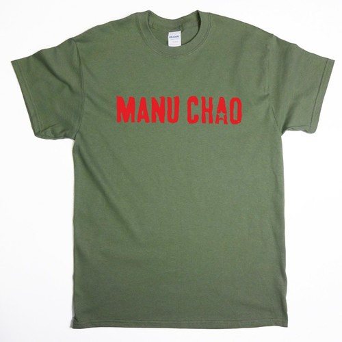 Manu chao shirt sizes m - sizes,
