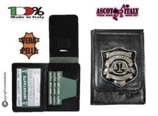 Portafoglio con Placca Fissa