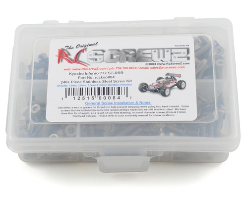 Screwz kyosho inferno rr - rc,