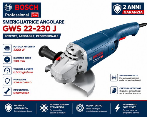 Smerigliatrice angolare bosch - angolare,
