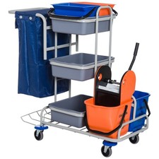 HOMCOM Carrello Lavapavimenti