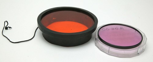 Due grandi filtri magenta - , per