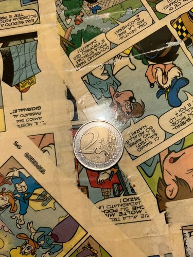 Moneta euro rara da - rara,