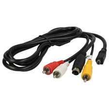Cable audio vídeo AV para