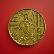 Moneta centesimi di euro - da,