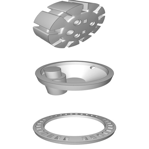 Decorazione torta arc reactor - torta,