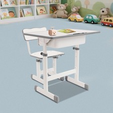 Scrivania e Sedia Regolabile