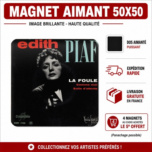 Magnet frigo edith - frigo, piaf