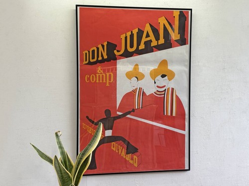 Poster vintage teatro