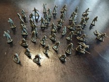 LOTTO FANTERIA AMERICANA WWII -1:72 -NO ATLANTIC NO AIRFIX NO ITALERI -ANNI '80