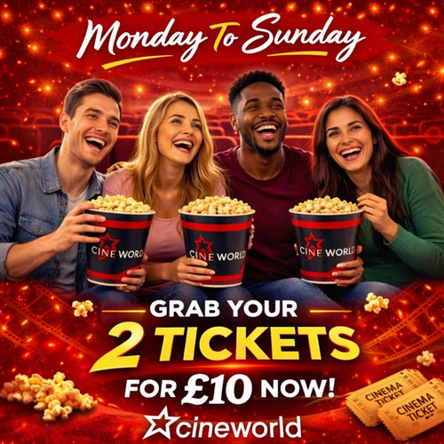 Biglietti cineworld cinema - 2x,