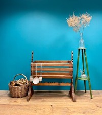 ANTICA CULLA A DONDOLO FIORIERA FINE 800 FRIULI CARNIA MONTAGNA FRATINO ESPOSITO