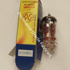 12BH7A TUBE ELECTRONIQUE JJ   12 BH 7A  Vaccum                 Cav