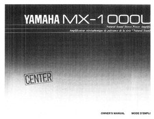 Yamaha MX-1000-U Amplificatore