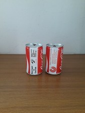 3 lattine coca cola vuote