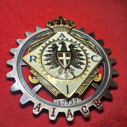 Raci stemma car badge - stemma, anni