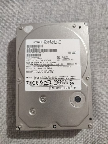 400 sata festplatte hitachi - gb,