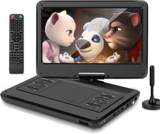Lettore DVD Portatile 14,0 Pollici Con HD E Usb/Hdmi/Av/Audio, Telecomando HEVC 