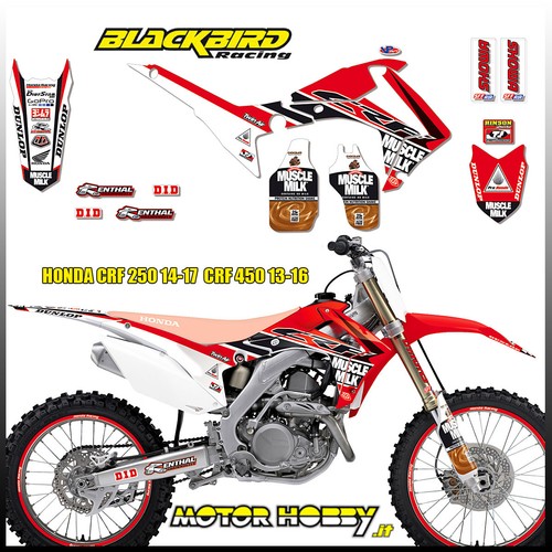 Blackbird kit adesivi grafiche - blackbird,