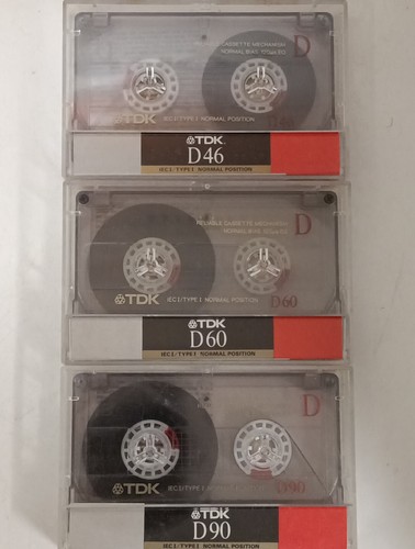 Lotto tdk 60 90 1988 - 3x,