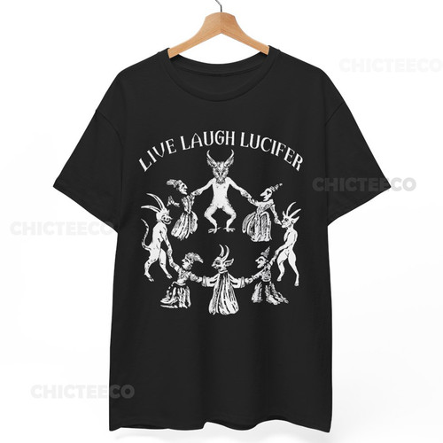 Shirt classica live laugh - live,