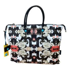 GABS BORSA SHOPPER Grande Trasform in bauletto / Tessuto 587 - FIORI G3 VELA L