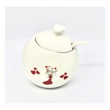 Zuccheriera in porcellana con