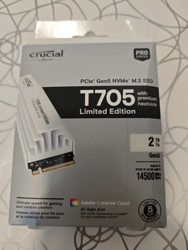 Ssd crucial t705 - crucial, gen5
