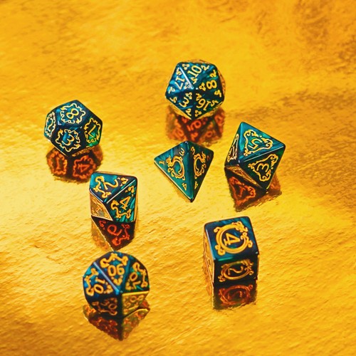 Set dadi oro blu - blu, &