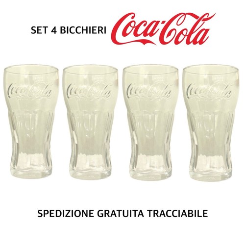 Set bicchieri coca cola - 4,