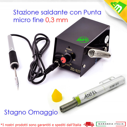 Mini stazione saldante con - stazione,