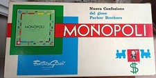 Monopoli in lire vintage scatola lunga NON COMPLETO anni 70/80