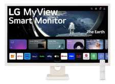 LG MyView 32SR50F-W.AEK Monitor Smart Full HD IPS Wi-Fi 31.5" - Bianco
