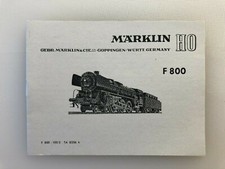 Marklin Märklin 800 H0 F800