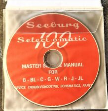 SEEBURG -CD MASTER PER INSTALLAZIONE/ REGOLAZIONI JUKEBOX TIPO B-BL-C-G-J-JL-R-W