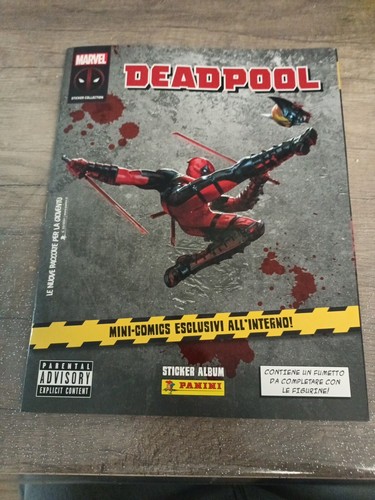 Deadpool sticker marvel album - deadpool,