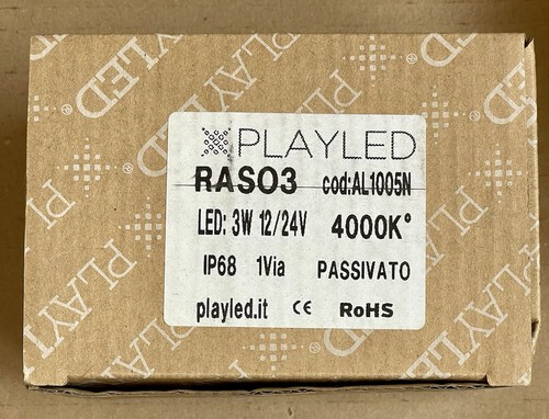 Spot faretto incasso playled - spot,